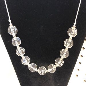 Clear handmade Necklace